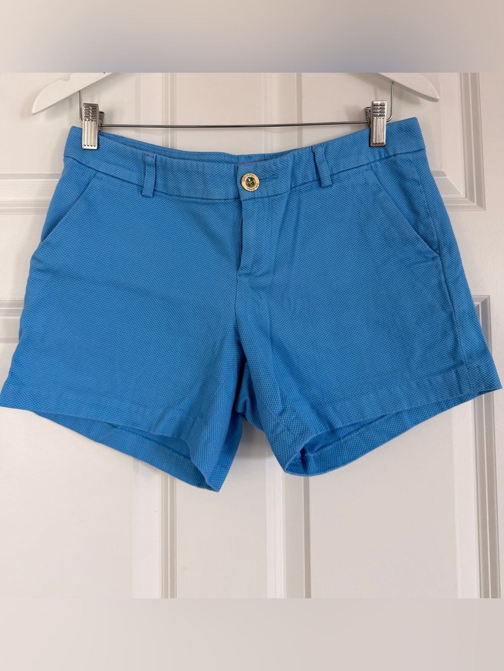 LILLY PULITZER Blue Women's Callahan Casual Stretch Shorts